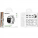 Смарт-годинник Hoco Smart Watch Y33 Smart sports watch (call version) (Silver) в магазині vchehle.ua