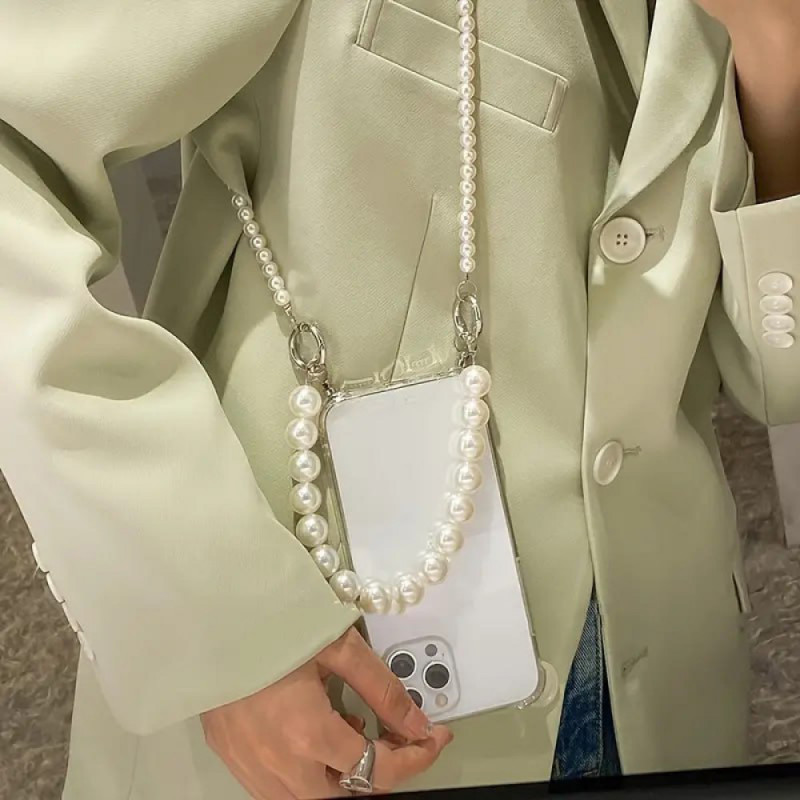 Заказать Шнурок Beads Pearl 2в1 120см (White) на vchehle.ua