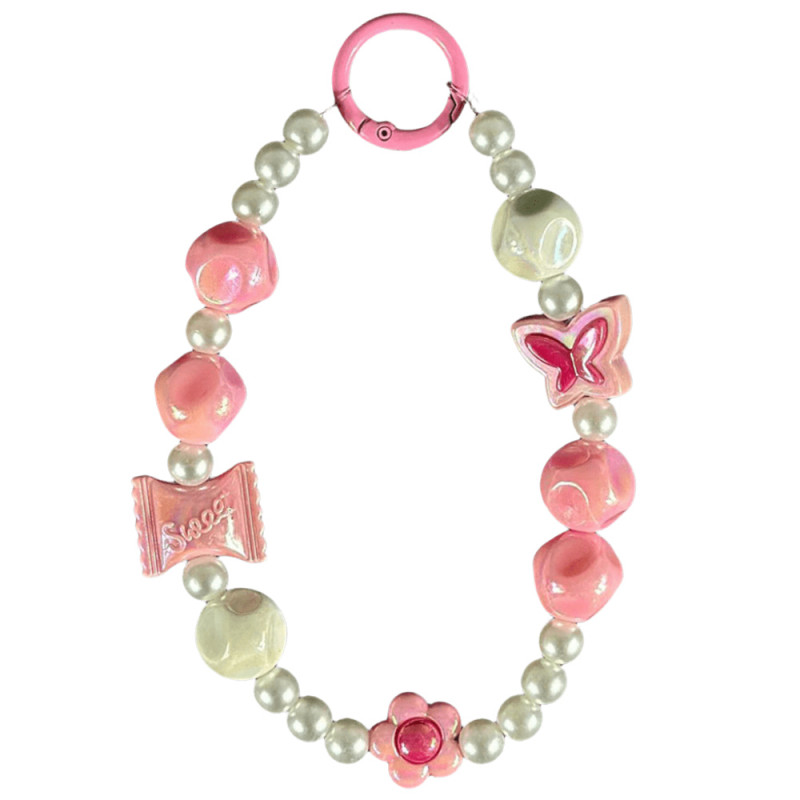 Шнурок - браслет Beads Kids Candy (Pink)