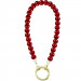 Шнурок - браслет Beads Сlassic (Red Wine)