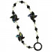 Шнурок - браслет Beads Star (Black)