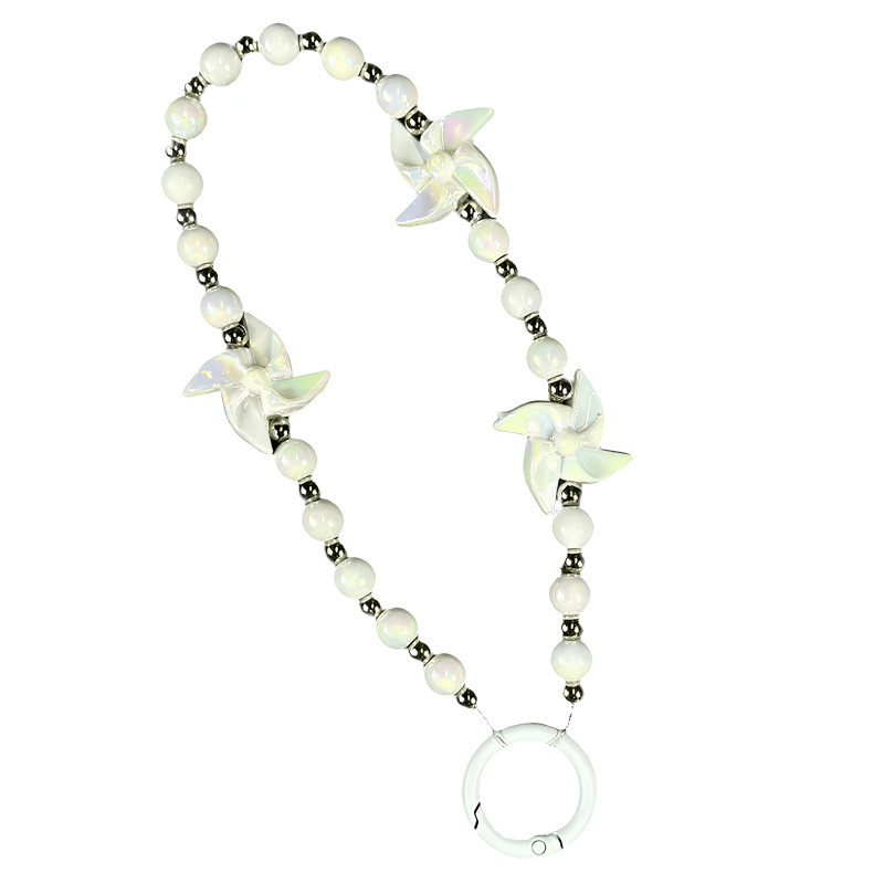 Шнурок - браслет Beads Star (White)