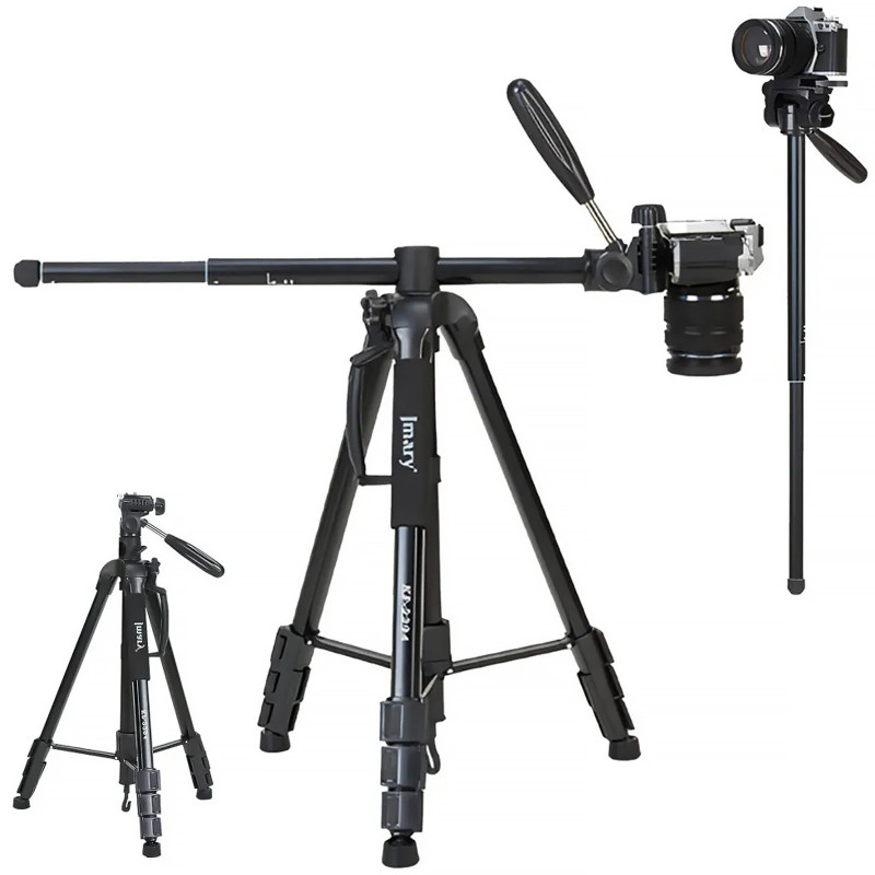 Штатив Jmary KP-2294 для съемки 58-179см 2in1 + чехол (Black)