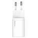 СЗУ Baseus Super Si Quick Charger 30W (1USB-C) (CCSUP-J) (Белый)