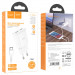 Купить СЗУ Hoco C88A Star round 2.4A (2USB-A) + кабель USB to Type-C (Белый) на vchehle.ua