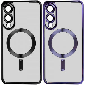 TPU чехол Fibra Chrome with Magnetic safe для Samsung Galaxy S25 Edge