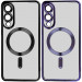 TPU чехол Fibra Chrome with Magnetic safe для Samsung Galaxy S25 Edge