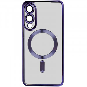 TPU чехол Fibra Chrome with Magnetic safe для Samsung Galaxy S25 Edge