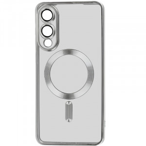 TPU чехол Fibra Chrome with Magnetic safe для Samsung Galaxy S25 Edge