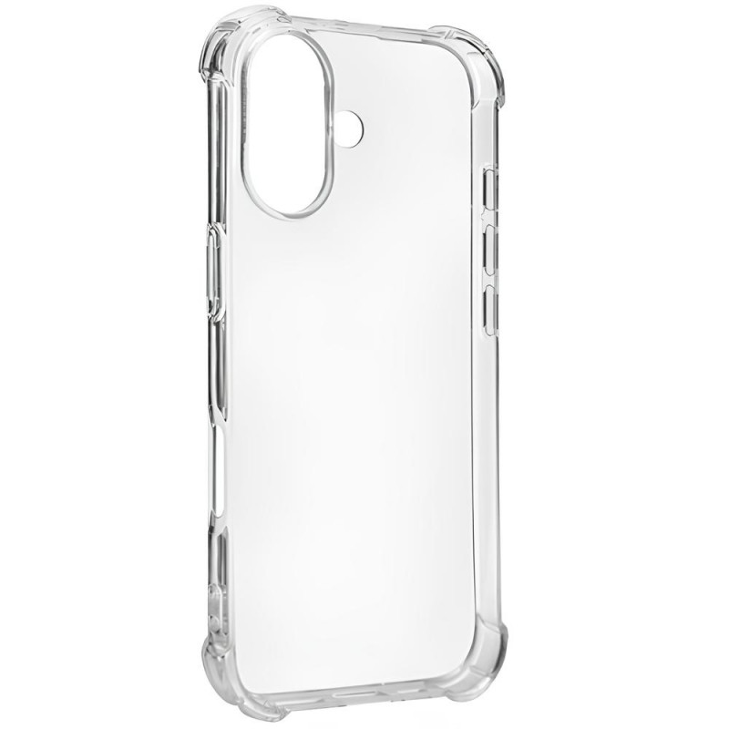 TPU чехол GETMAN Ease logo усиленные углы для Apple iPhone 17 (6.3") (Бесцветный (прозрачный))