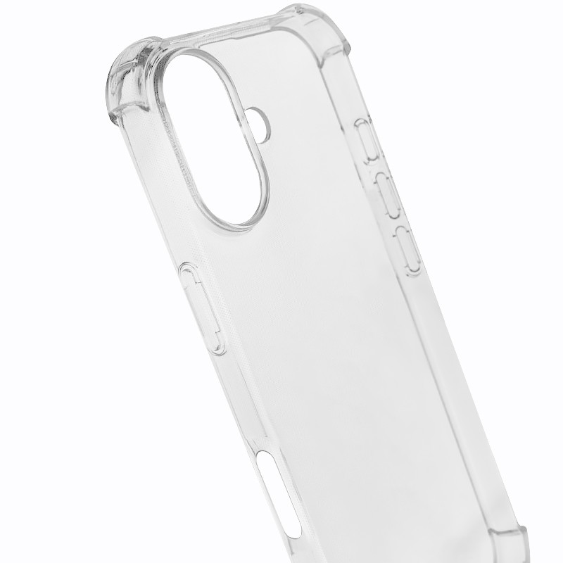 Заказать TPU чехол GETMAN Ease logo усиленные углы для Apple iPhone 17 (6.3") (Бесцветный (прозрачный)) на vchehle.ua