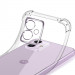 Фото TPU чехол GETMAN Ease logo усиленные углы Full Camera для Motorola Moto G54 Power (Бесцветный (прозрачный)) на vchehle.ua