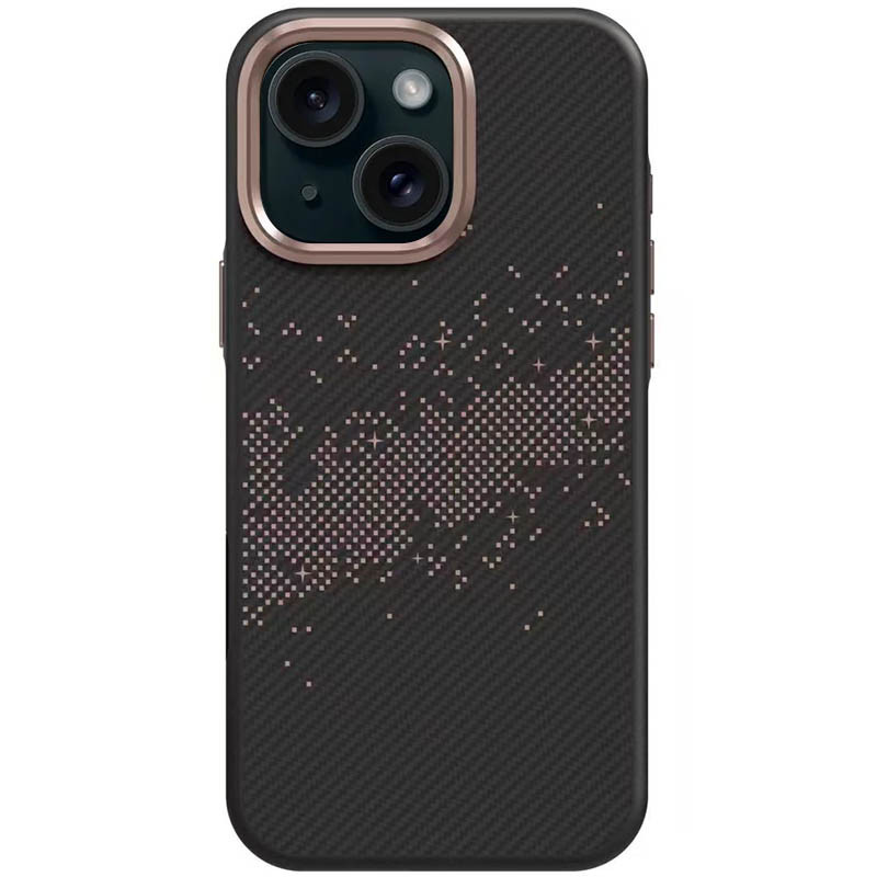 TPU чехол Monzo (MagFit) для Apple iPhone 14 / 13 (6.1") (Titanium gold)