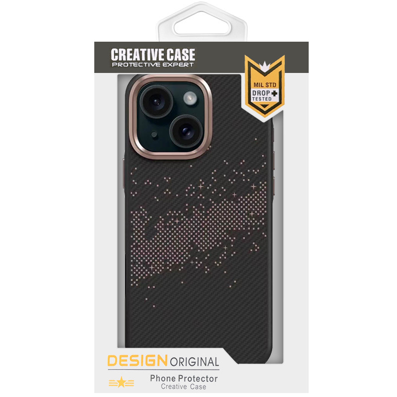 TPU чехол Monzo (MagFit) для Apple iPhone 14 / 13 (6.1") (Titanium gold) в магазине vchehle.ua