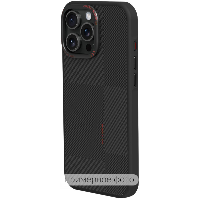 TPU чехол Monzo (MagFit) для Apple iPhone 16 (6.1") (Black)