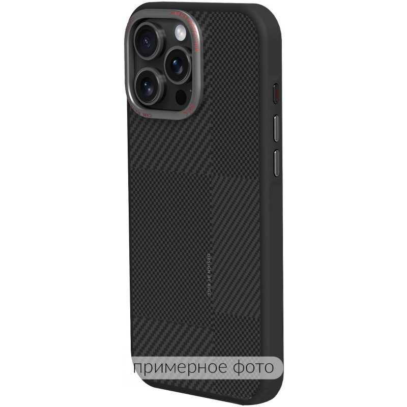 TPU чехол Monzo (MagFit) для Apple iPhone 16 (6.1") (Silver)