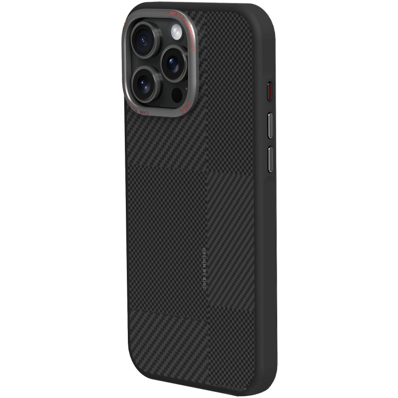 TPU чехол Monzo (MagFit) для Apple iPhone 16 Pro (6.3") (Silver)