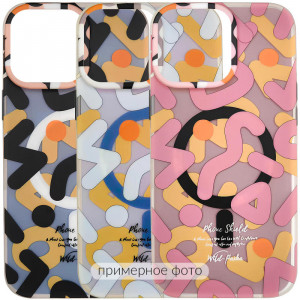 TPU чехол Pastel Chaos with Magnetic Safe для Apple iPhone 17 (6.3")
