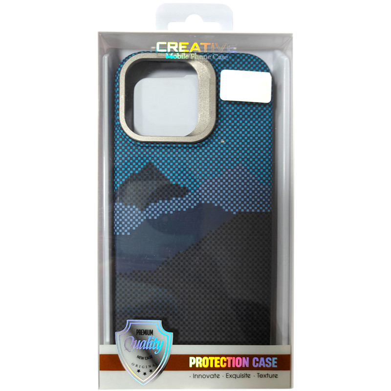 Фото TPU чехол Pixel Craft with Magnetic Safe для Apple iPhone 16 Pro (6.3") (Mountain Blue) в магазине vchehle.ua