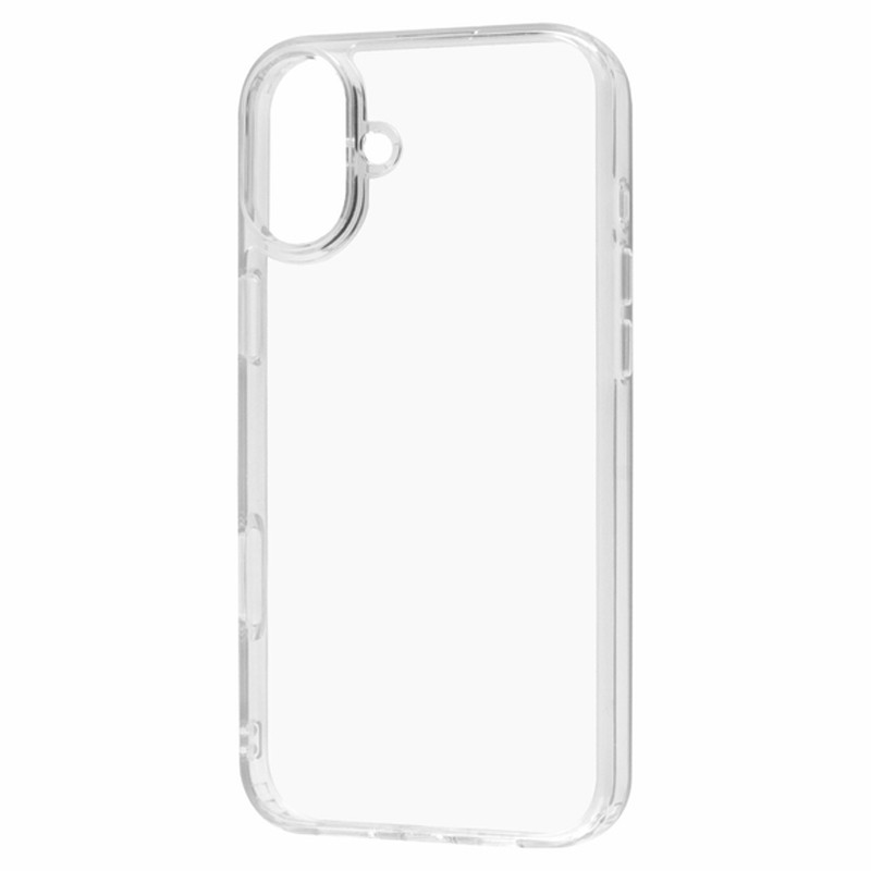 TPU+Acrylic чехол Fibra Crystal для Apple iPhone 17 (6.3") (Clear)