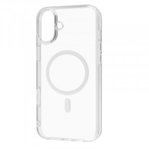 TPU+Acrylic чехол Fibra Crystal with Magnetic safe для Apple iPhone 17 (6.3")