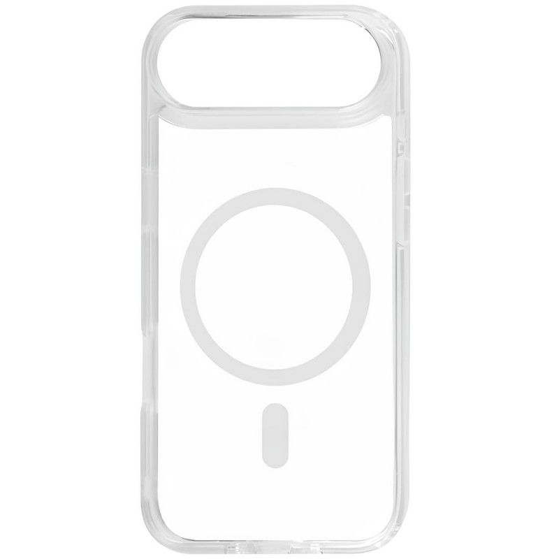 TPU+Acrylic чехол Fibra Crystal with Magnetic safe для Apple iPhone 17 Air (6.5") (Clear)