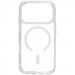 TPU+Acrylic чохол Epik Fibra Crystal with Magnetic safe для Apple iPhone 17 Pro (6.3") (Clear)