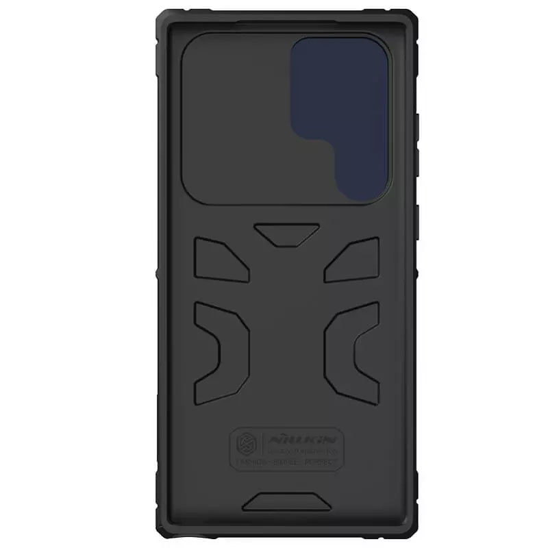 Заказать TPU+PC чехол Nillkin CamShield Adventurer Pro (шторка на камеру) для Samsung Galaxy S23 Ultra (Armor Black) на vchehle.ua