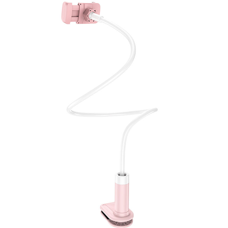 Уцінка Тримач настільний Hoco PH23 Balu (Розкрита упаковка / Pink white) в магазині vchehle.ua