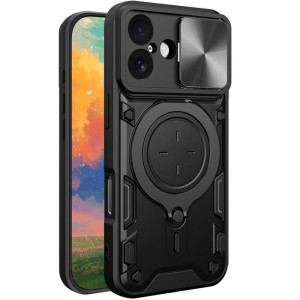 Ударопрочный чехол Bracket case with Magnetic для Apple iPhone 17 (6.3")