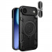 Ударопрочный чехол Bracket case with Magnetic для Apple iPhone 17 Air (6.5") (Black)