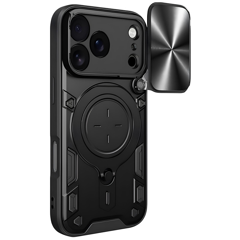 Удароміцний чохол Bracket case with Magnetic на Apple iPhone 17 Pro (6.3") (Black)