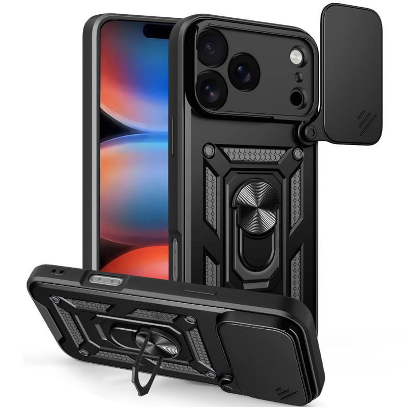 Ударопрочный чехол Camshield Serge Ring для Apple iPhone 17 Pro (6.3")