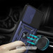 Ударопрочный чехол Camshield Serge Ring для Honor 200 (Синий) в магазине vchehle.ua