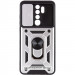 Ударостійкий чохол Camshield Serge Ring на Xiaomi Redmi 15C (Europe version) (Срібний)