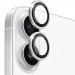 Защитное стекло BlueO Metal на камеру для Apple iPhone 17 (6.3") (Серебряный / Silver)