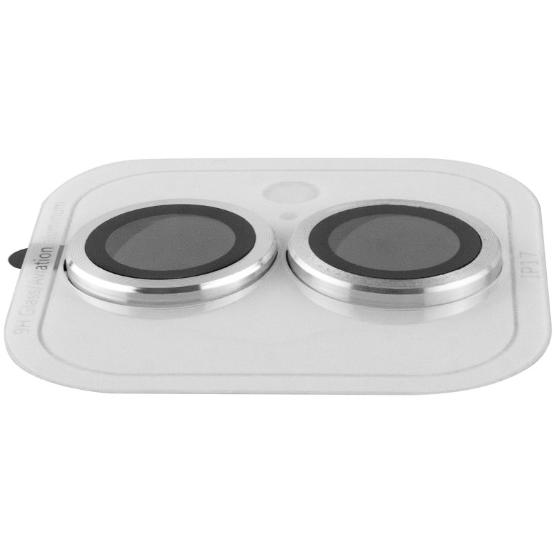 Фото Защитное стекло Metal Classic на камеру (в упак.) для Apple iPhone 17 (6.3") (Серебряный / Silver) в магазине vchehle.ua