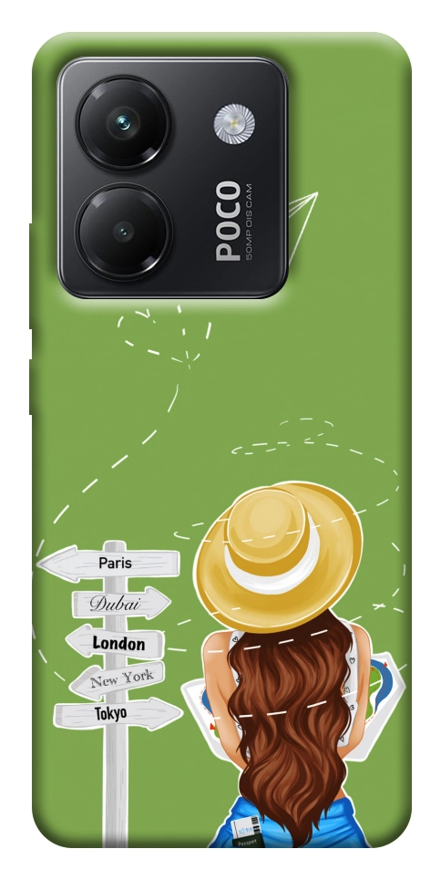 Чохол Travel girl для Xiaomi Poco M7 Pro 5G