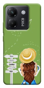 Чохол Travel girl для Xiaomi Poco M7 Pro 5G