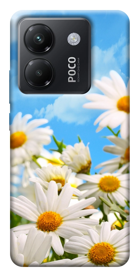 Чохол Ромашкове поле для Xiaomi Poco M7 Pro 5G