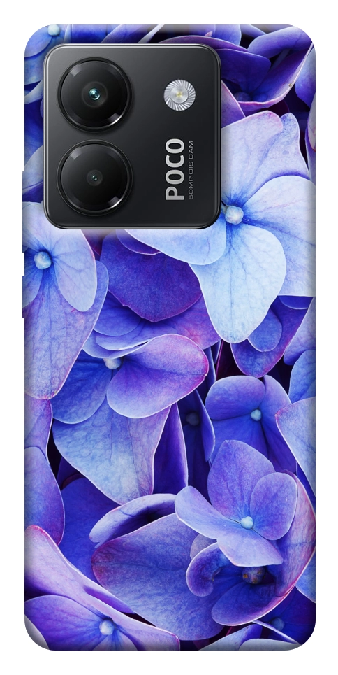 Чохол Гортензія для Xiaomi Poco M7 Pro 5G