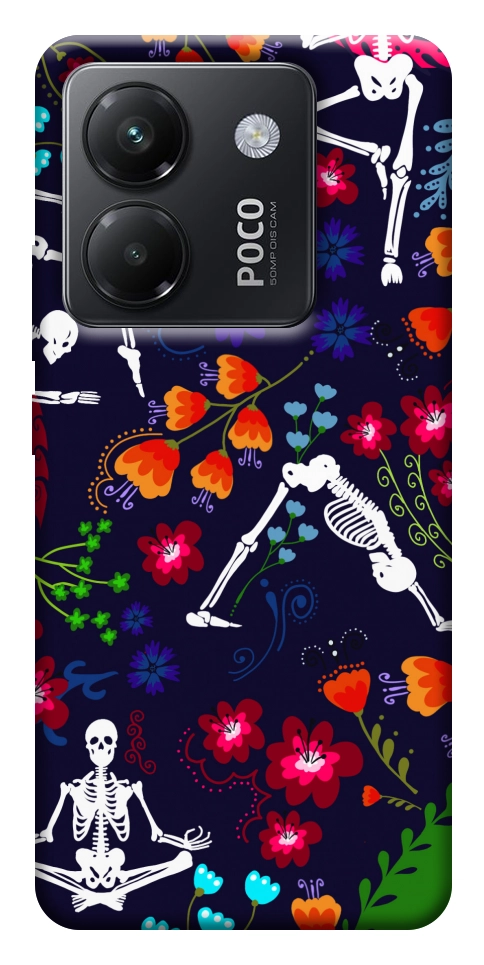 Чохол Yoga skeletons для Xiaomi Poco M7 Pro 5G
