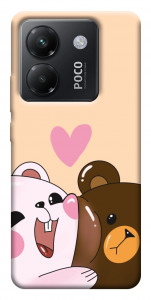 Чохол Ведмежата для Xiaomi Poco M7 Pro 5G
