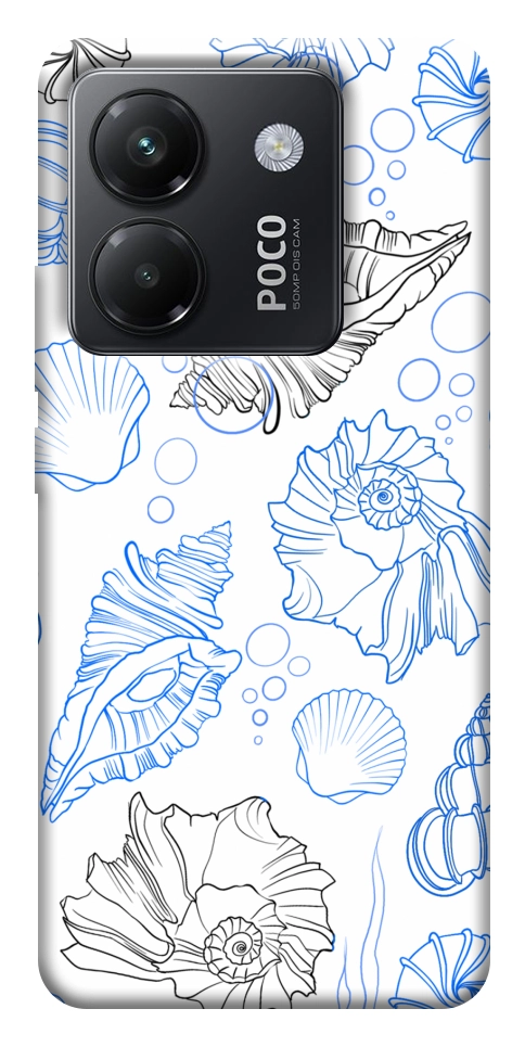 Чохол Морські мушлі для Xiaomi Poco M7 Pro 5G