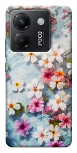 Чохол Floating flowers для Xiaomi Poco M7 Pro 5G