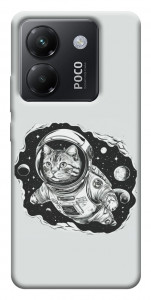 Чохол Кіт космонавт для Xiaomi Poco M7 Pro 5G