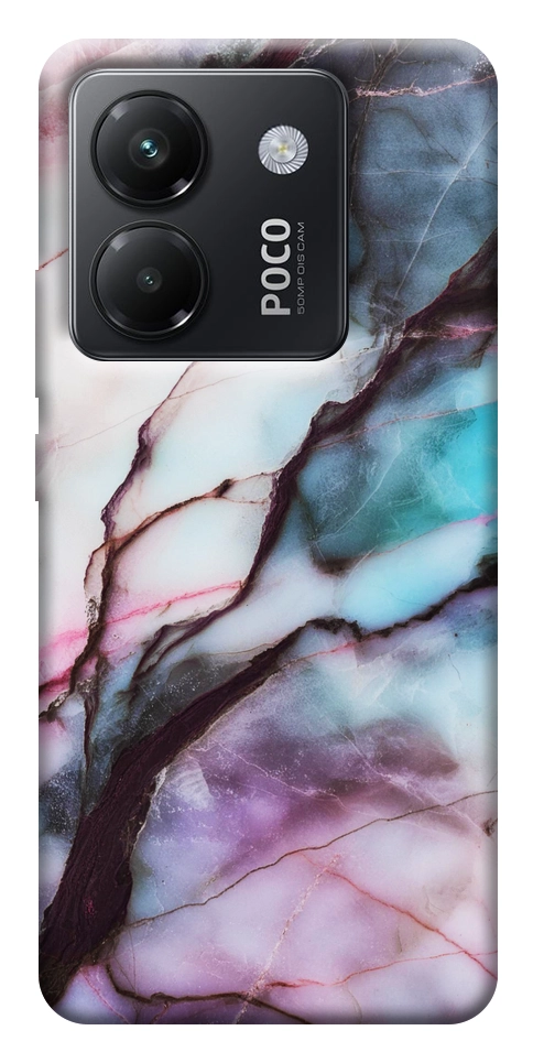 Чохол Пастель мармур для Xiaomi Poco M7 Pro 5G