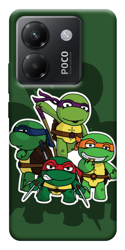 Чохол Green turtles для Xiaomi Poco M7 Pro 5G