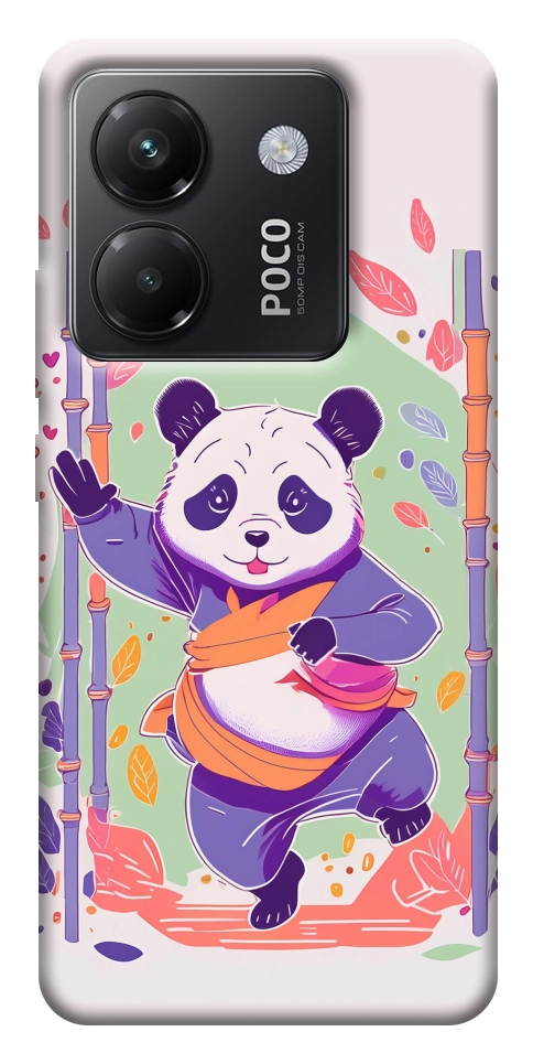 Чехол Панда для Xiaomi Poco M7 Pro 5G