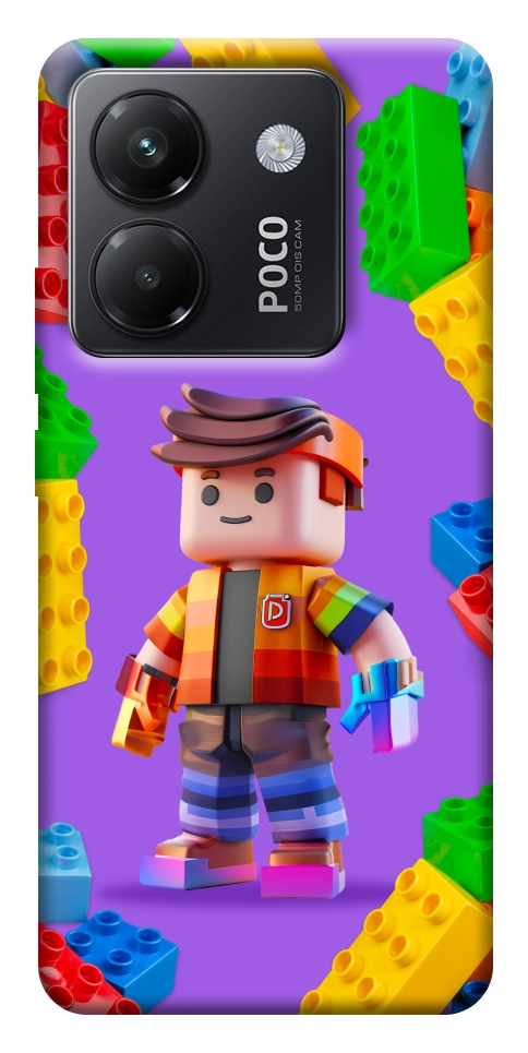 Чохол Colorful constructor для Xiaomi Poco M7 Pro 5G